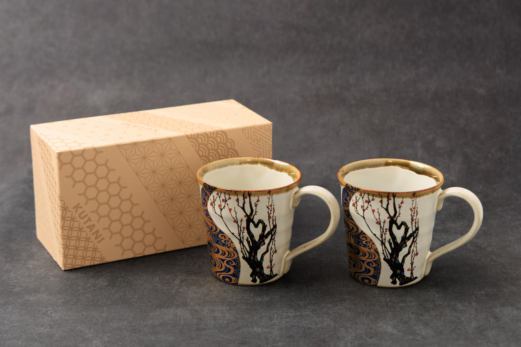 九谷焼 光琳梅 尾形光琳 記念品