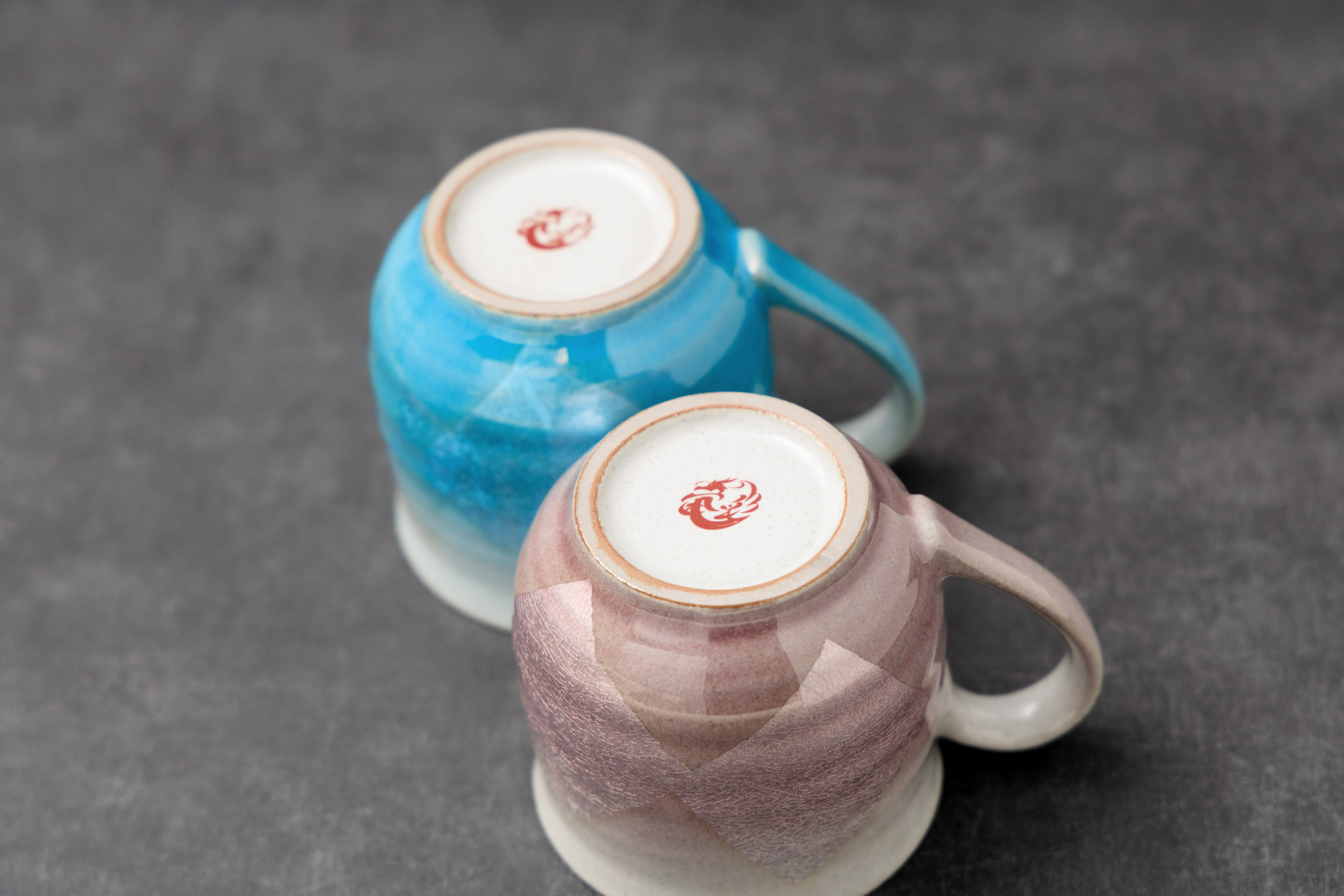 九谷焼 マグカップ 銀彩 名入れ 記念品