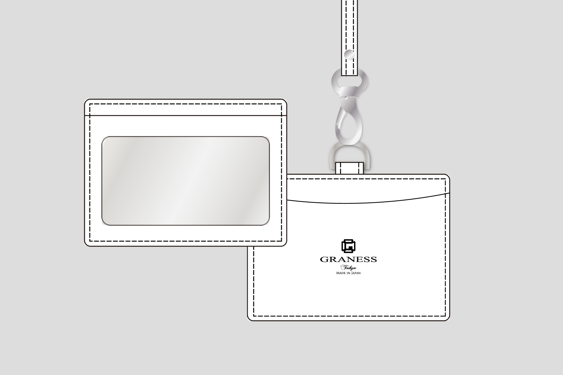 Horizontal ID Case